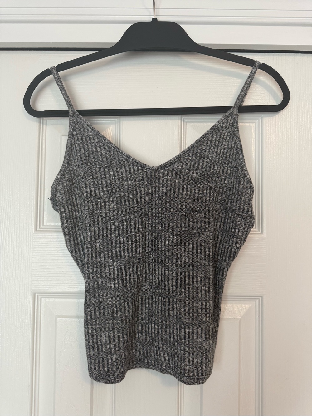 Victoria's Secret Gray Textured Ribbed Cami